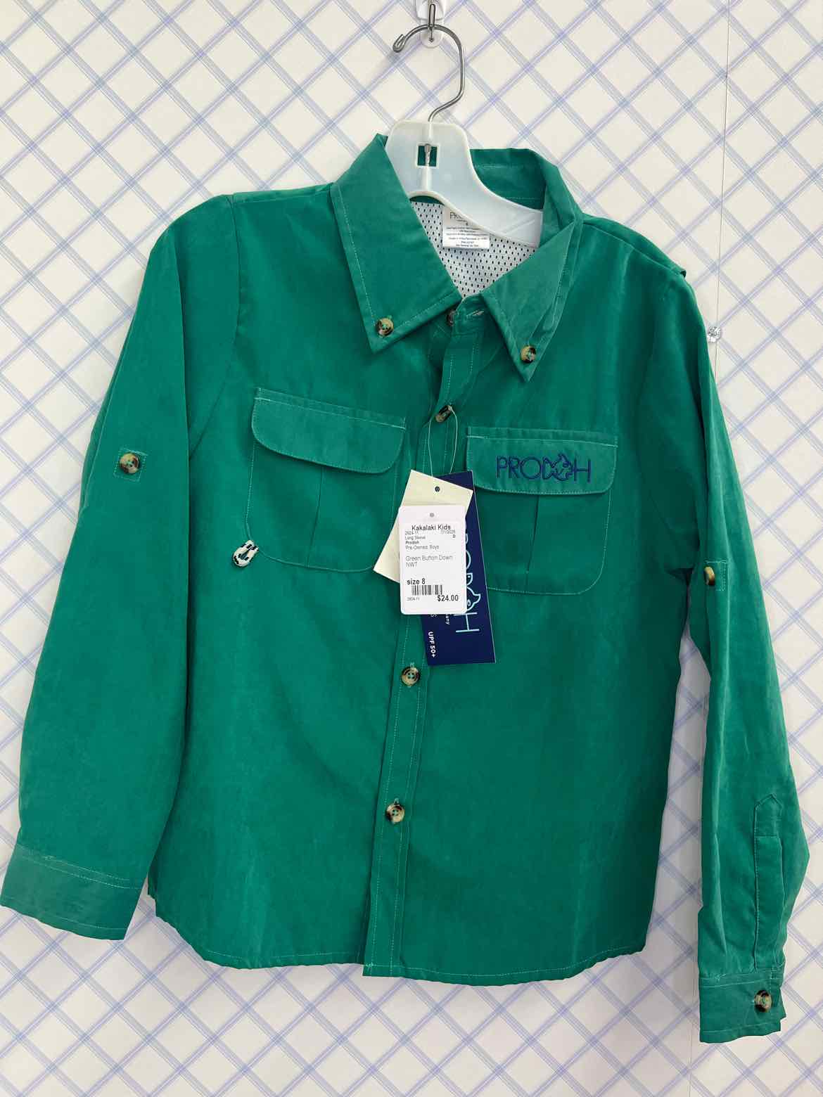 Prodoh Child Size 8 Long Sleeve