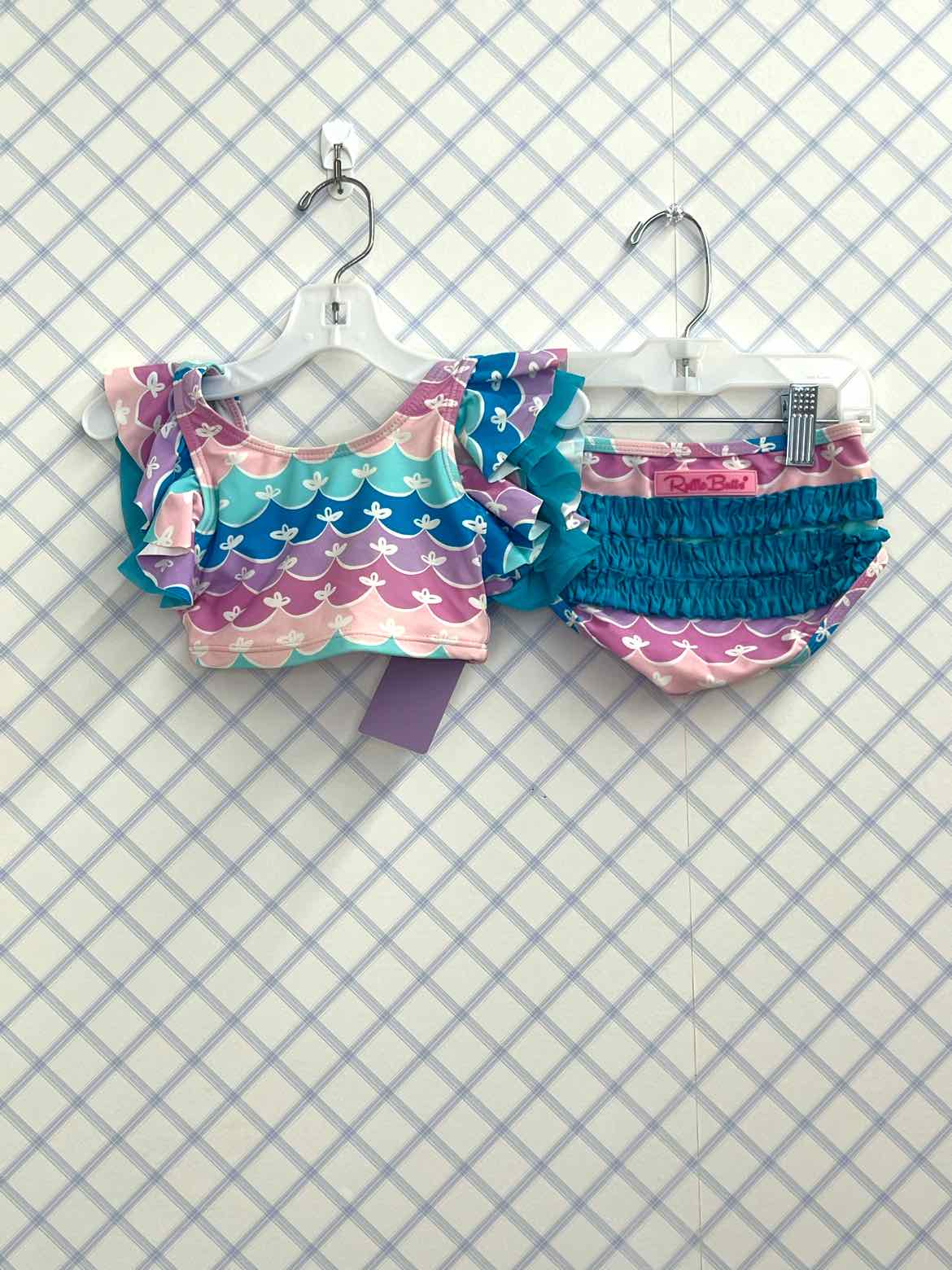 Ruffle Butts Child Size 12/18 months Swimwear