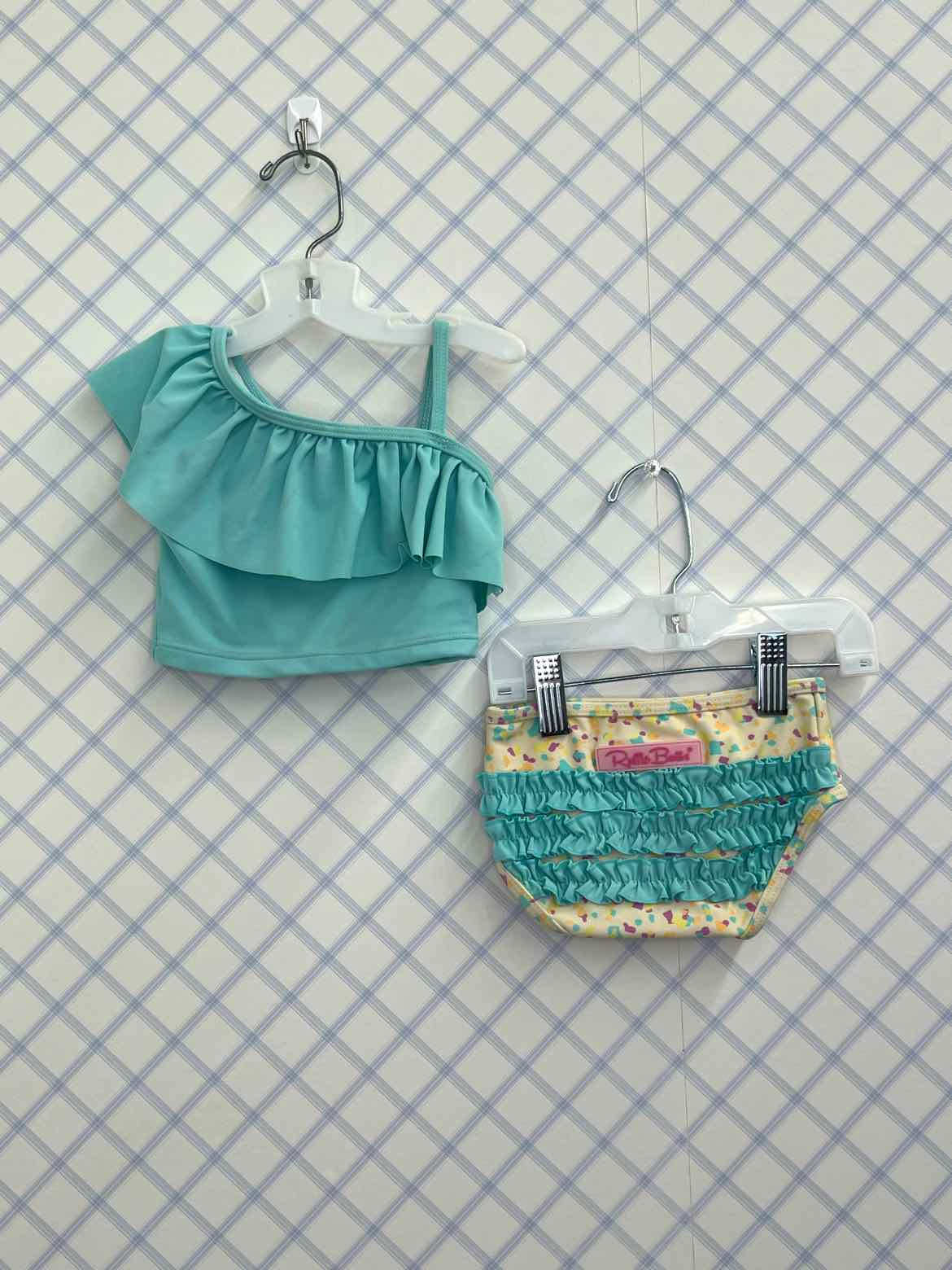 Ruffle Butts Child Size 6/12 months Swimwear