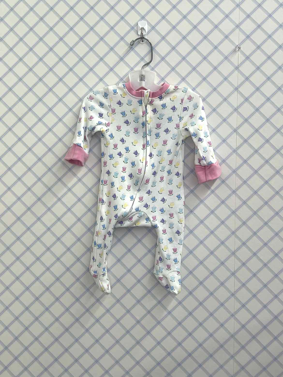 Blossoms Child Size Newborn Pajamas