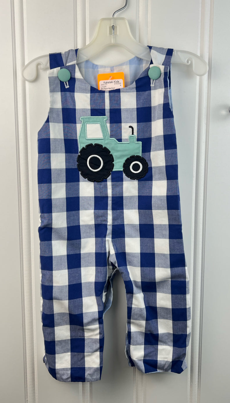 Boutique-Applique Child Size 6/12 months Longalls