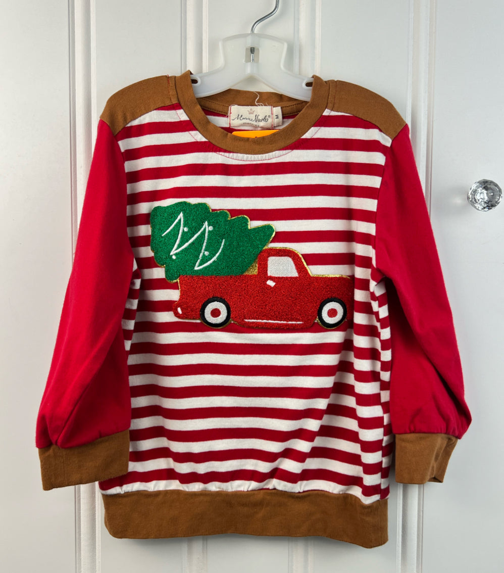 Boutique-Applique Child Size 3T Long Sleeve