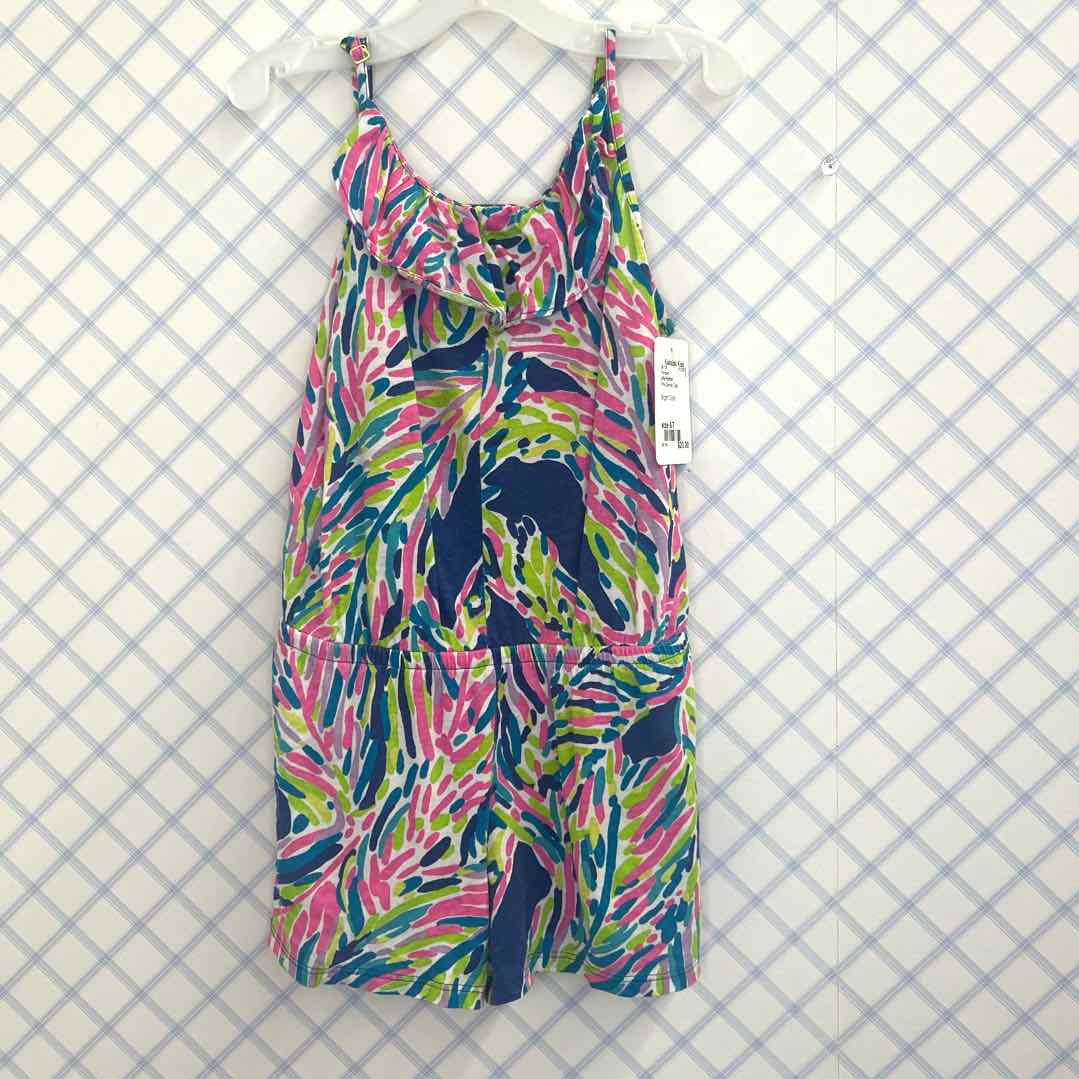 Lilly Pulitzer Child Size 6/7 Rompers