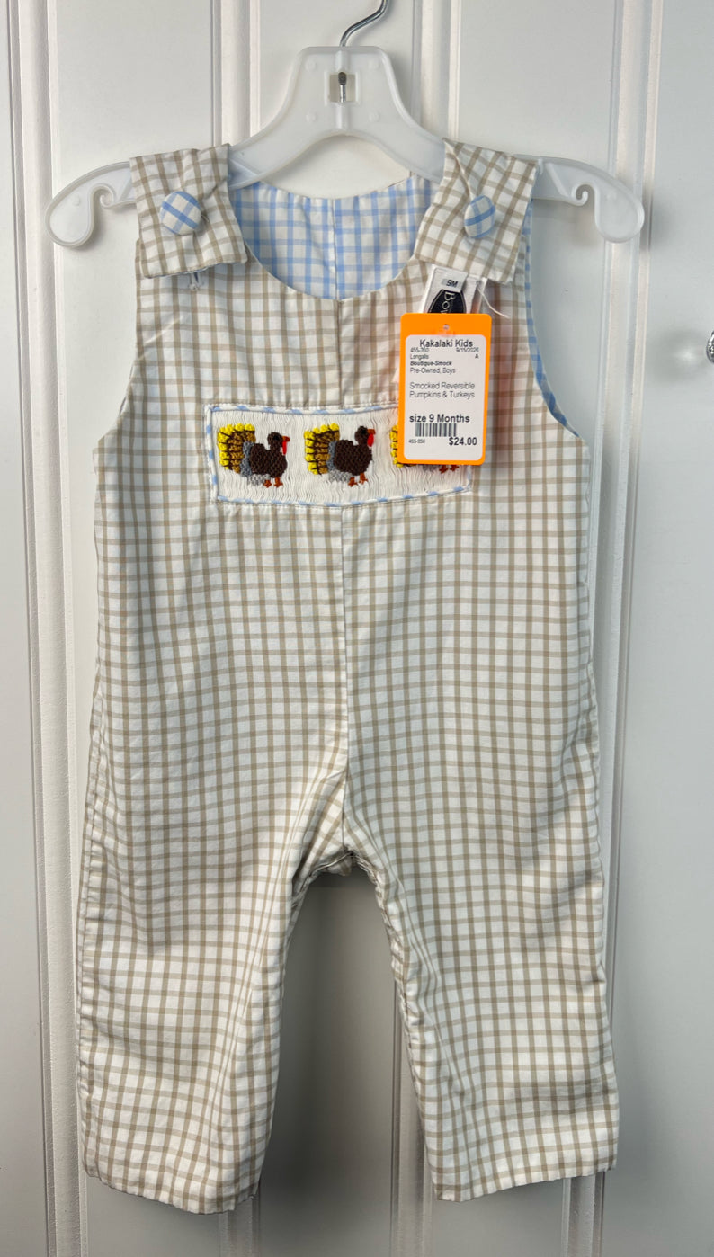 Boutique-Smock Child Size 9 Months Longalls