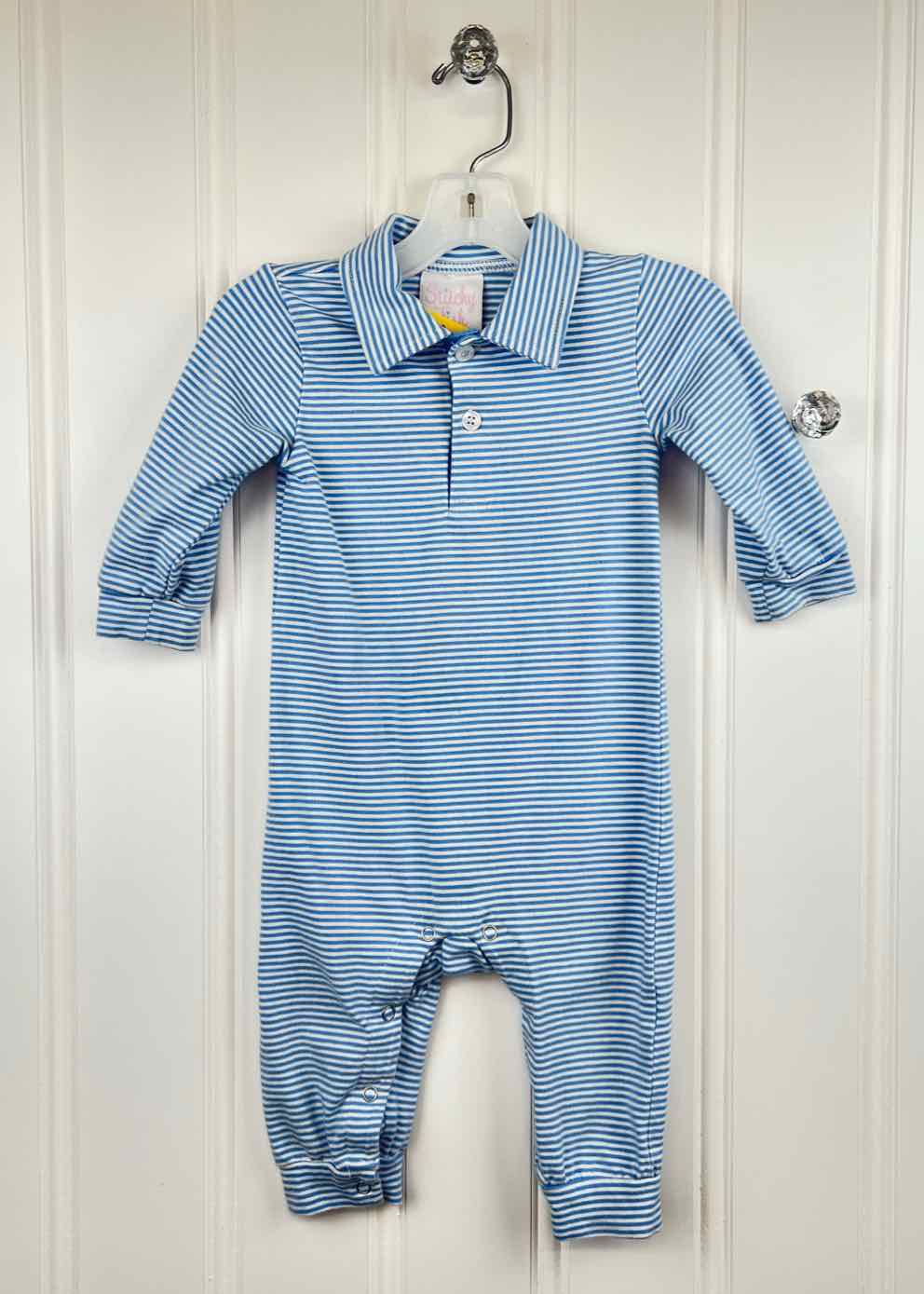 Stitchy Fish Child Size 9 Months Rompers