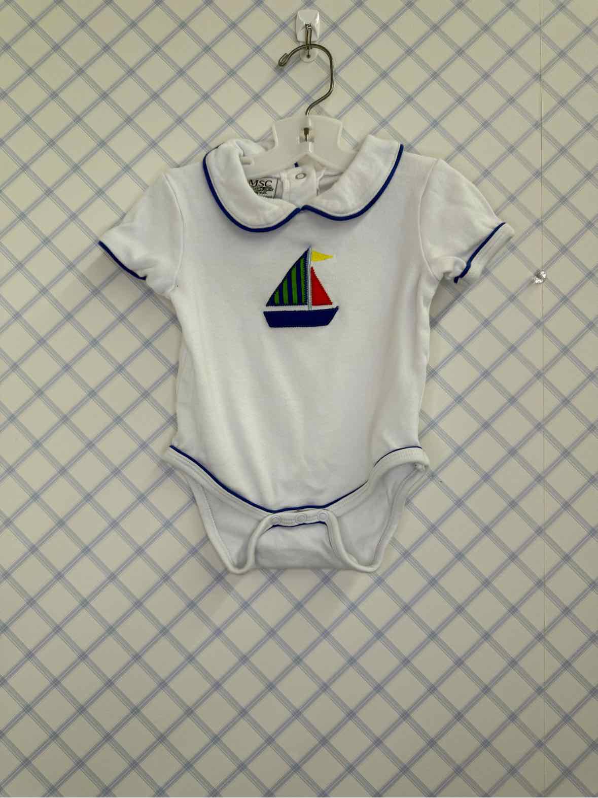 Boutique-Applique Child Size 0/6 months Bubbles