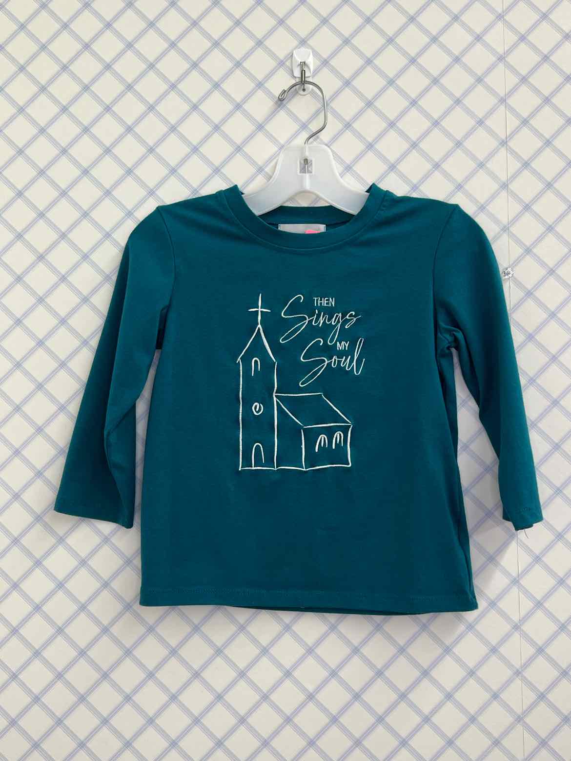 Boutique-Applique Child Size 4T Long Sleeve