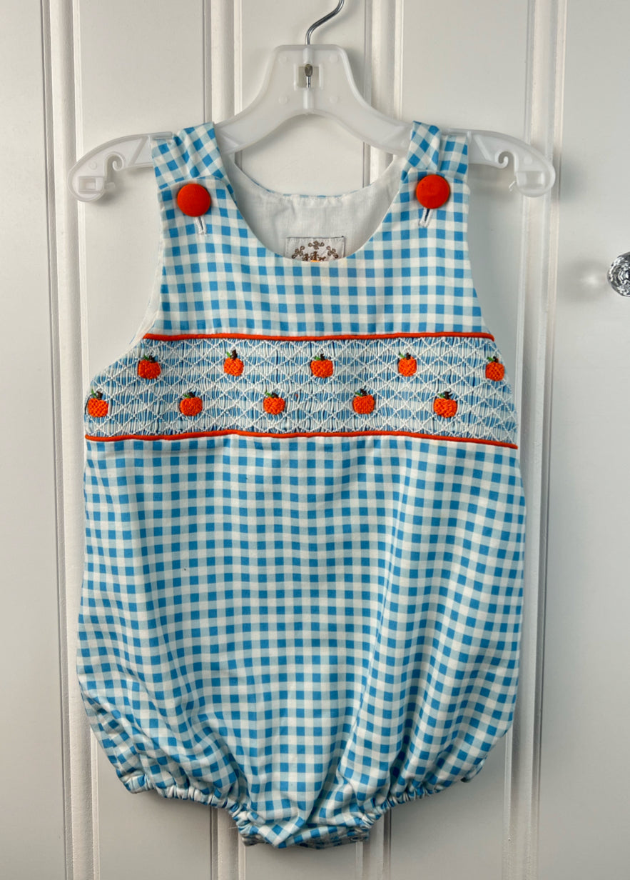 Boutique-Smock Child Size 24 Months Bubbles