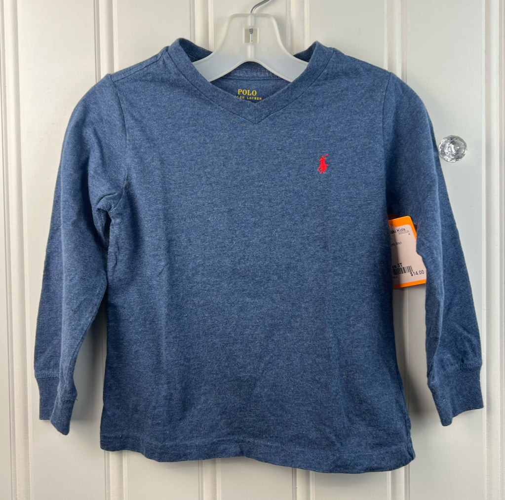 Polo Child Size 3T Long Sleeve
