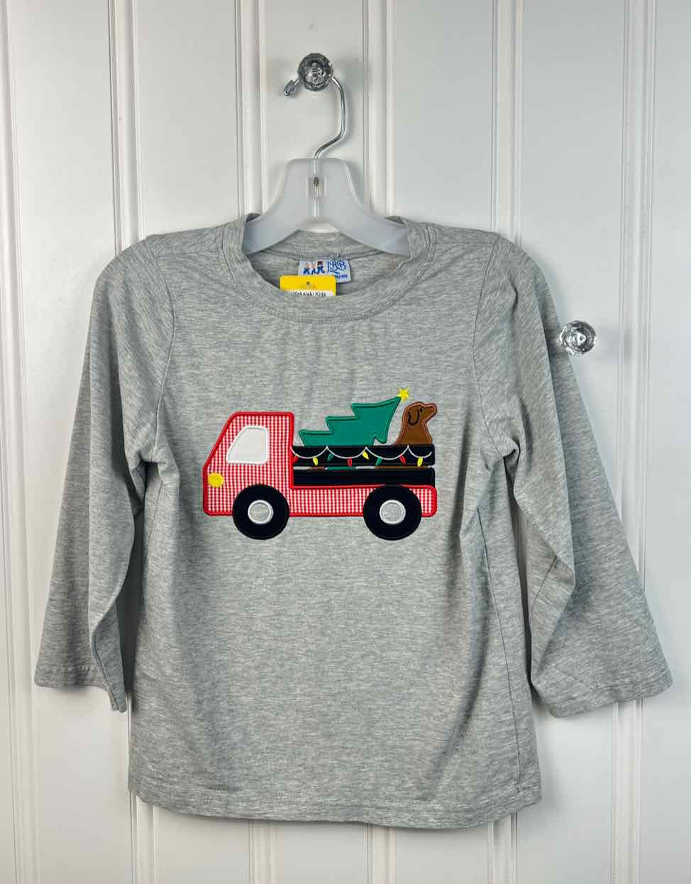 Boutique-Applique Child Size 6 Long Sleeve