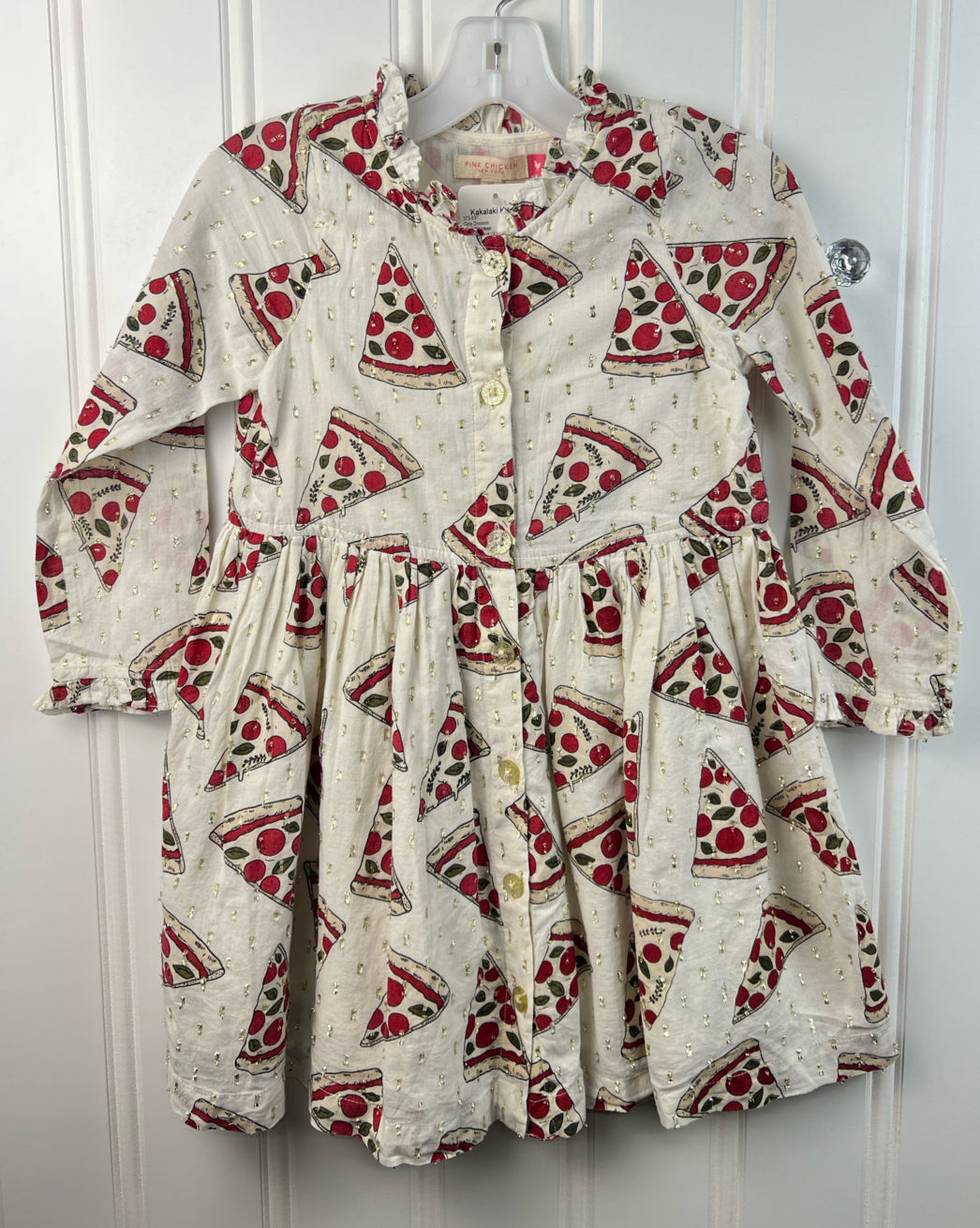 Pink Chicken Child Size 6 Girls Dresses