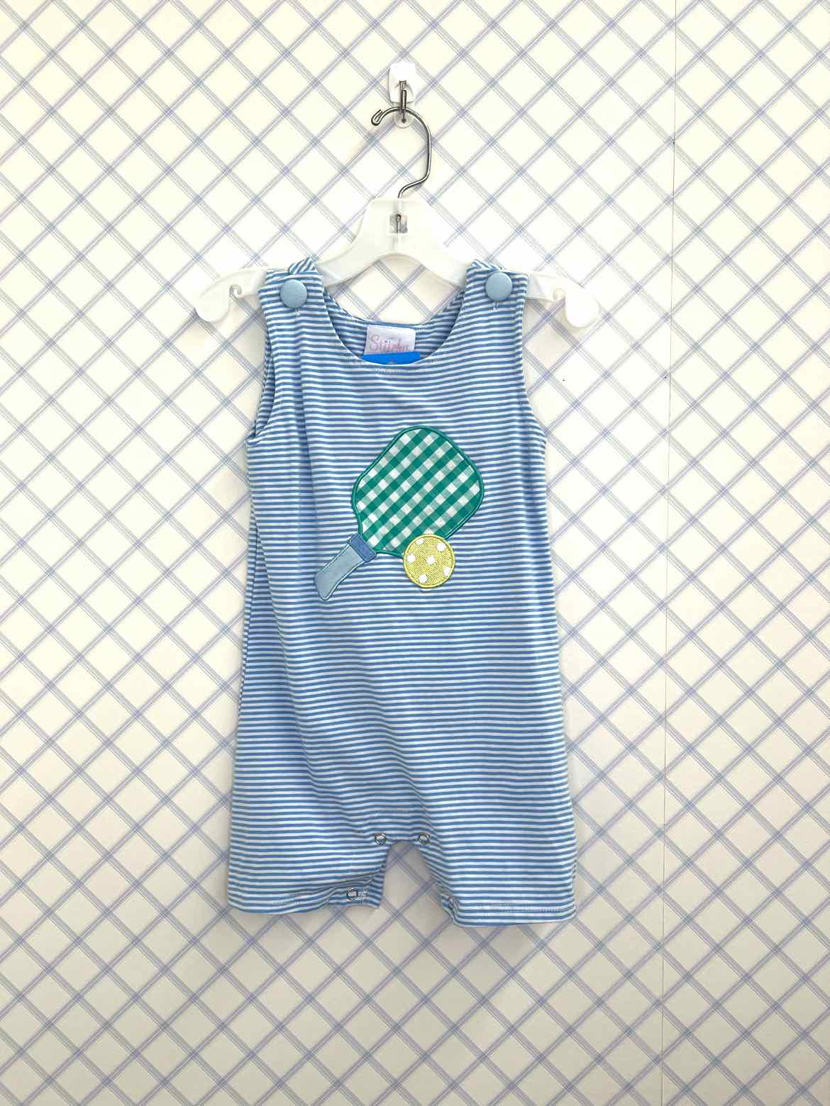 Stitchy Fish Child Size 12 Months Rompers