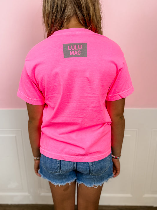 Lulu Mac Neon Camo tee