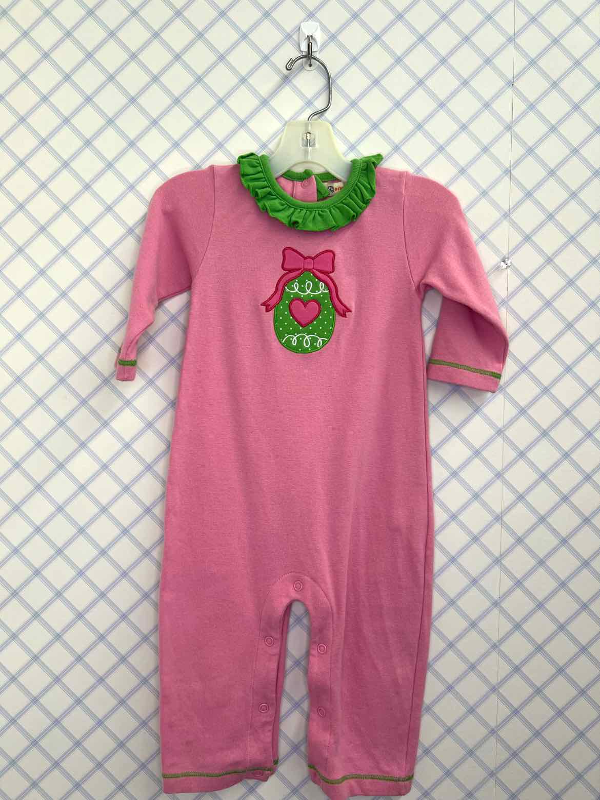 Luigi Child Size 12 Months Rompers