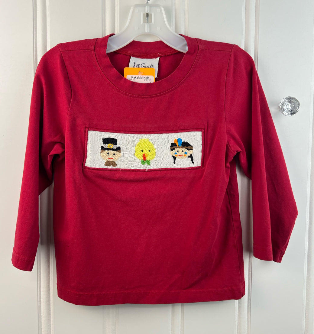 Boutique-Smock Child Size 3T Long Sleeve