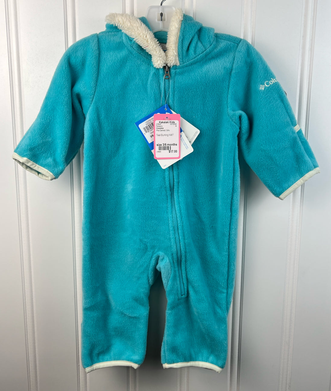 Columbia Child Size 3/6 months Rompers