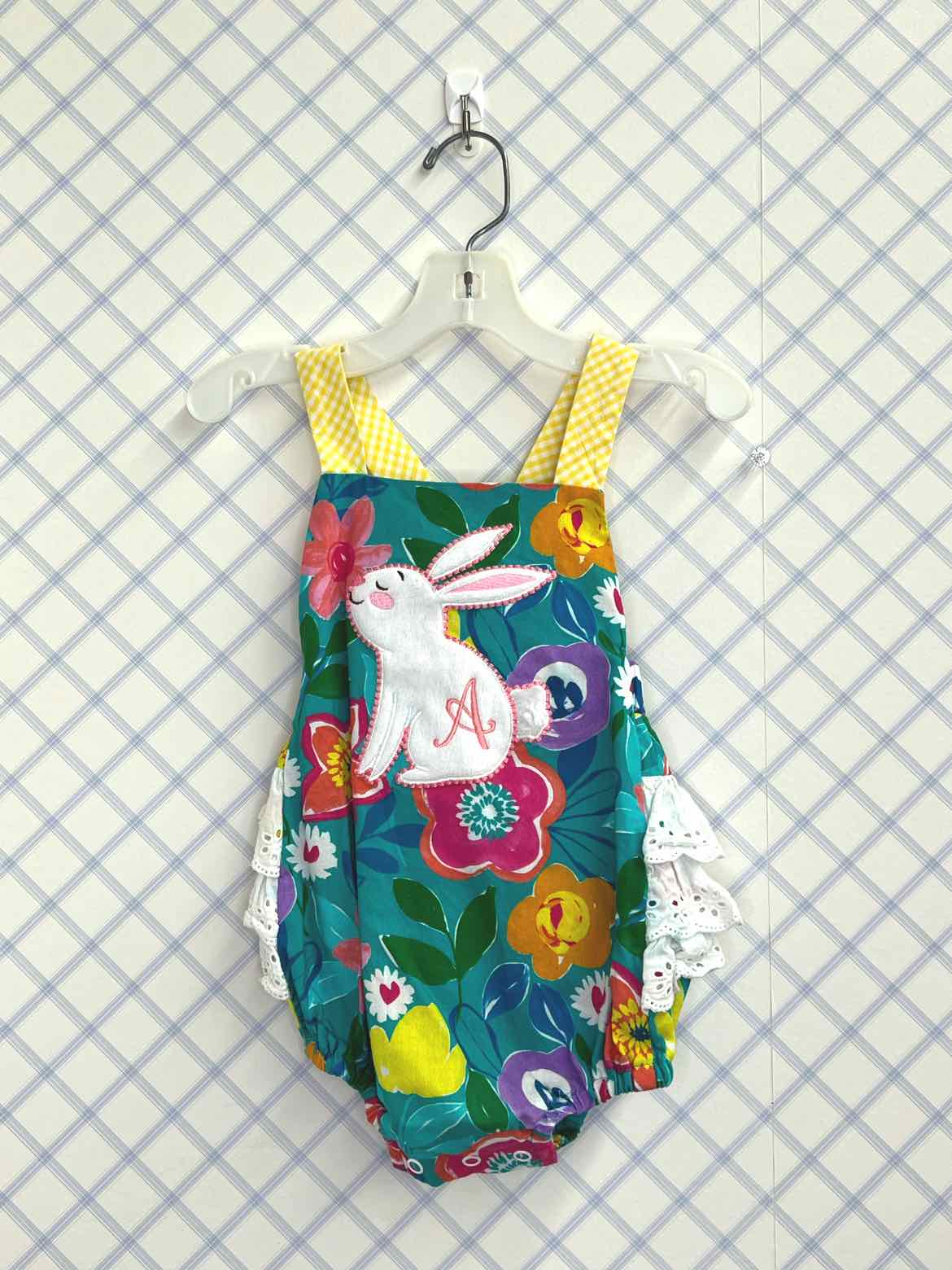 RicRac Ruffles Child Size 6/9 months Girls Bubble