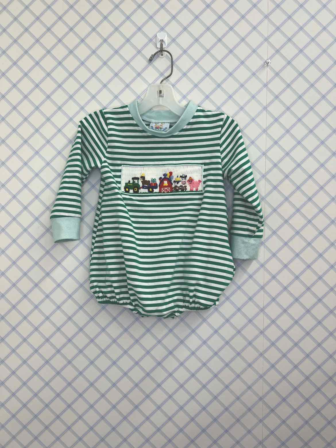 Boutique-Smock Child Size 24 Months Bubbles