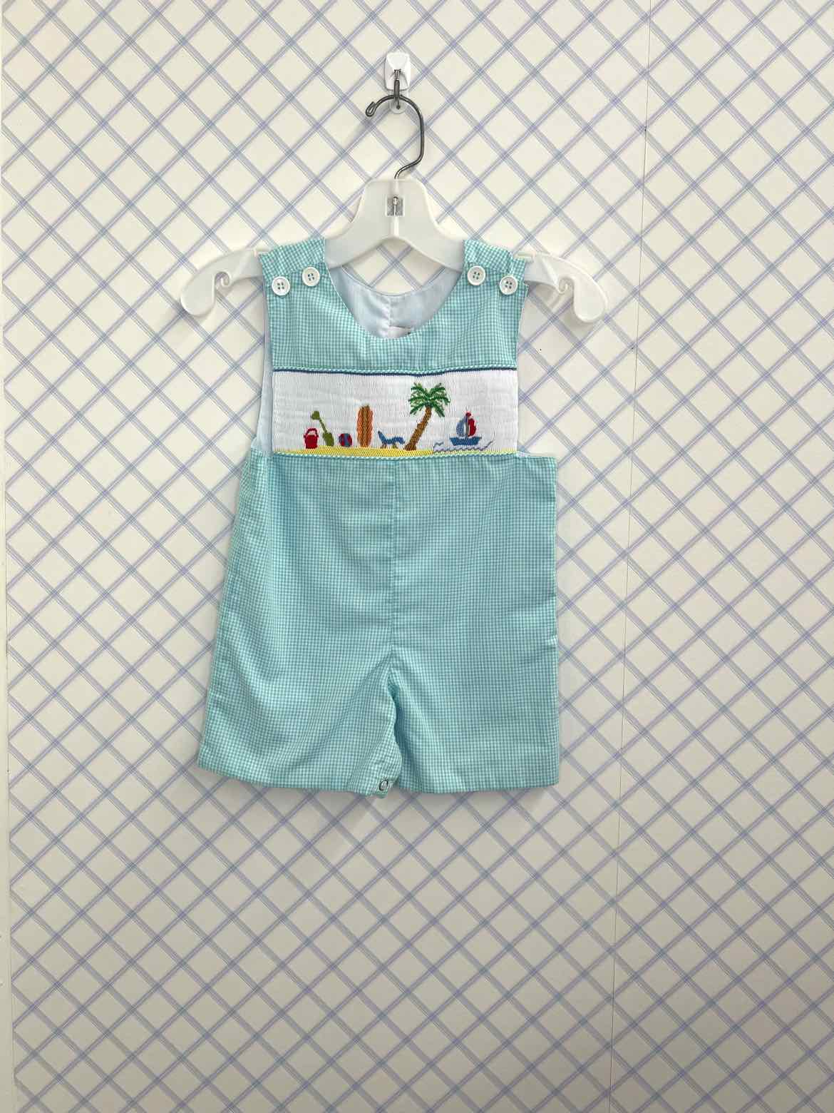 Boutique-Smock Child Size 9 Months Jon Jons