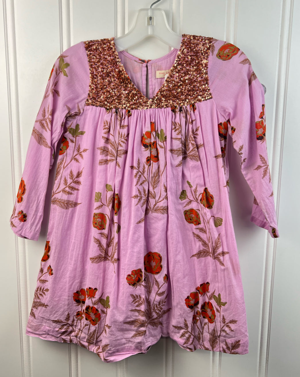 Pink Chicken Child Size 5 Girls Dresses