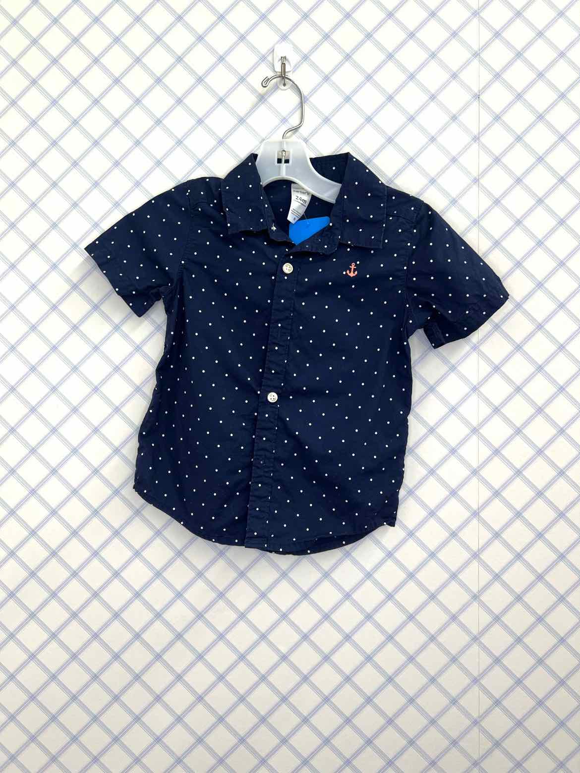 Carters Child Size 24 Months Short Sleeve