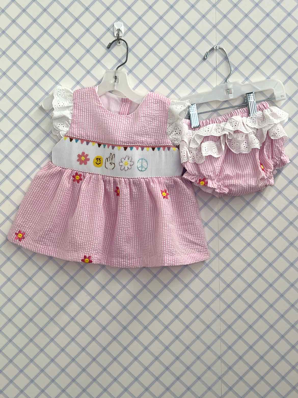 Boutique-Smock Child Size 18/24 months Outfits