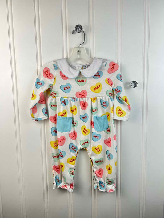Abby & Evie Child Size 6 Months Rompers