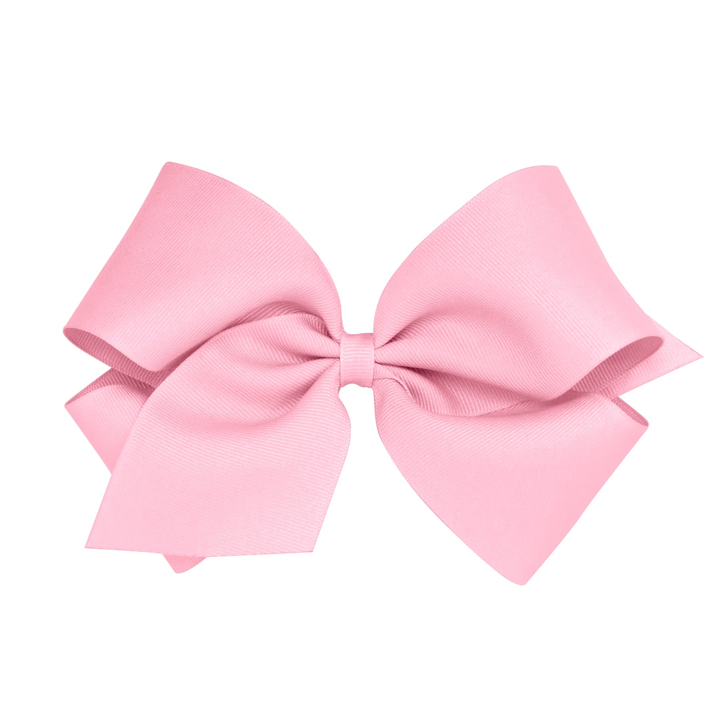 Wee Ones Bow Size King Grosgrain WHT  White Bows