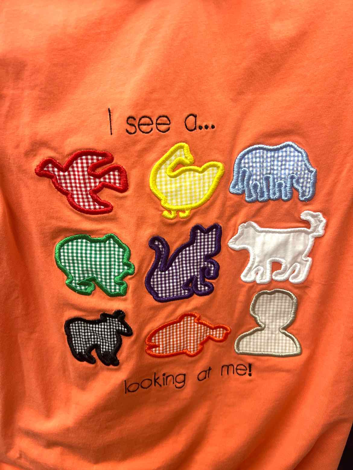 Boutique-Applique Child Size 6 Short Sleeve