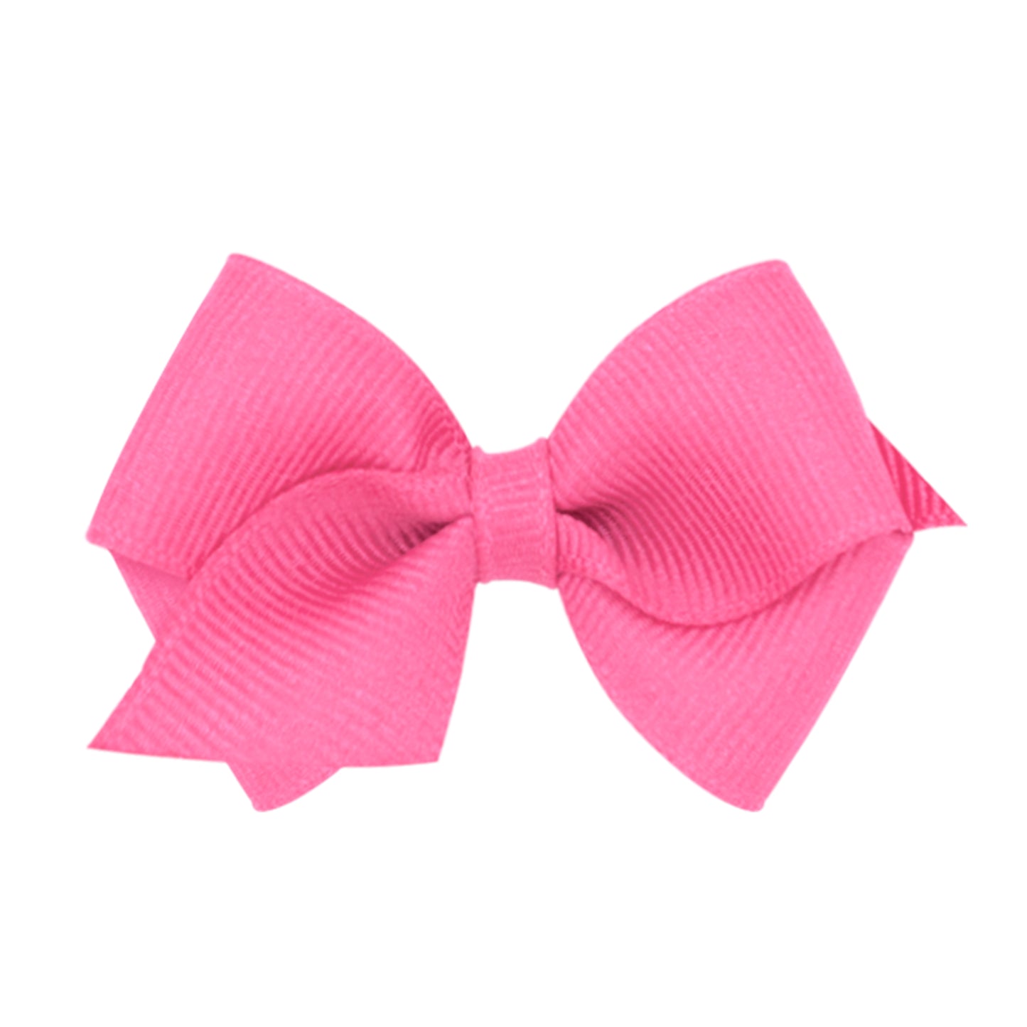 Wee Ones Bow Size Wee Grosgrain WHT  White Bows