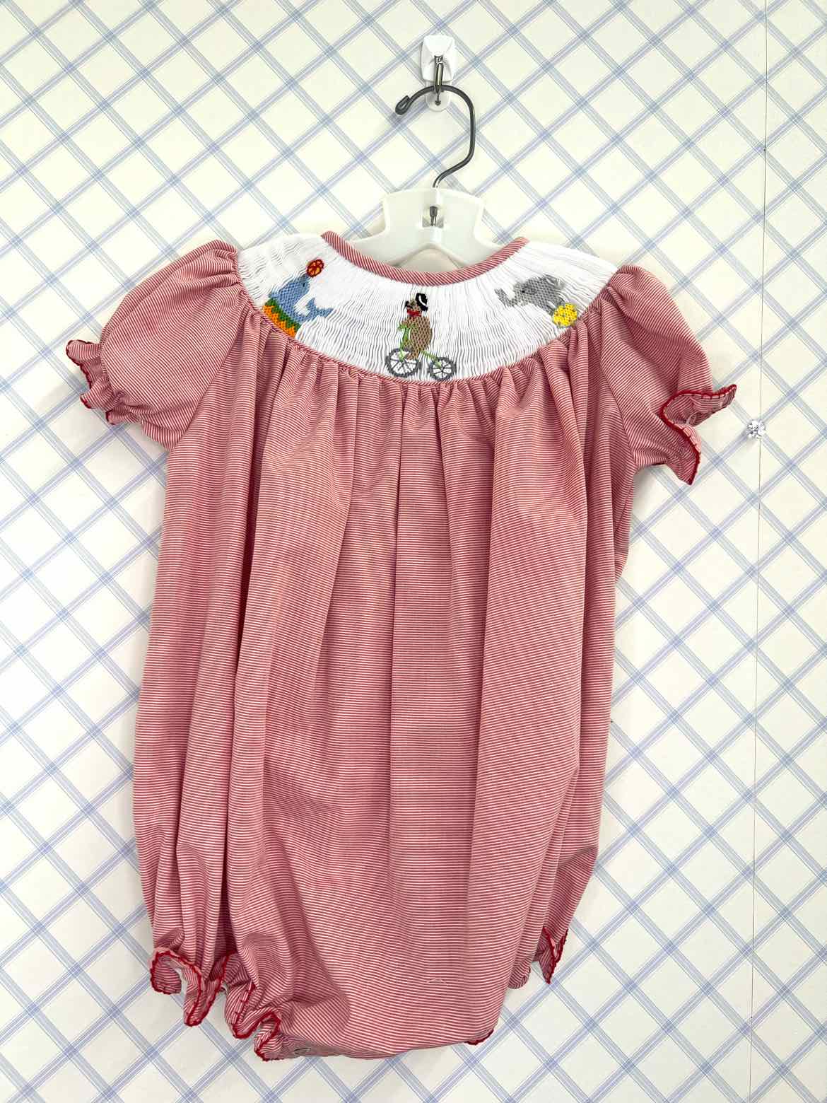 Boutique-Smock Child Size 12 Months Girls Bubble