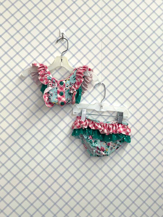 RicRac Ruffles Child Size 24 Months Swimwear
