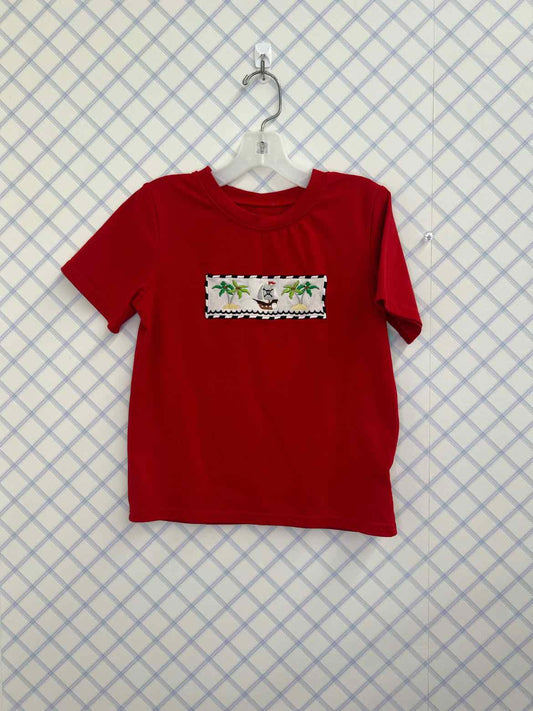 Boutique-Applique Child Size 6/7 Short Sleeve