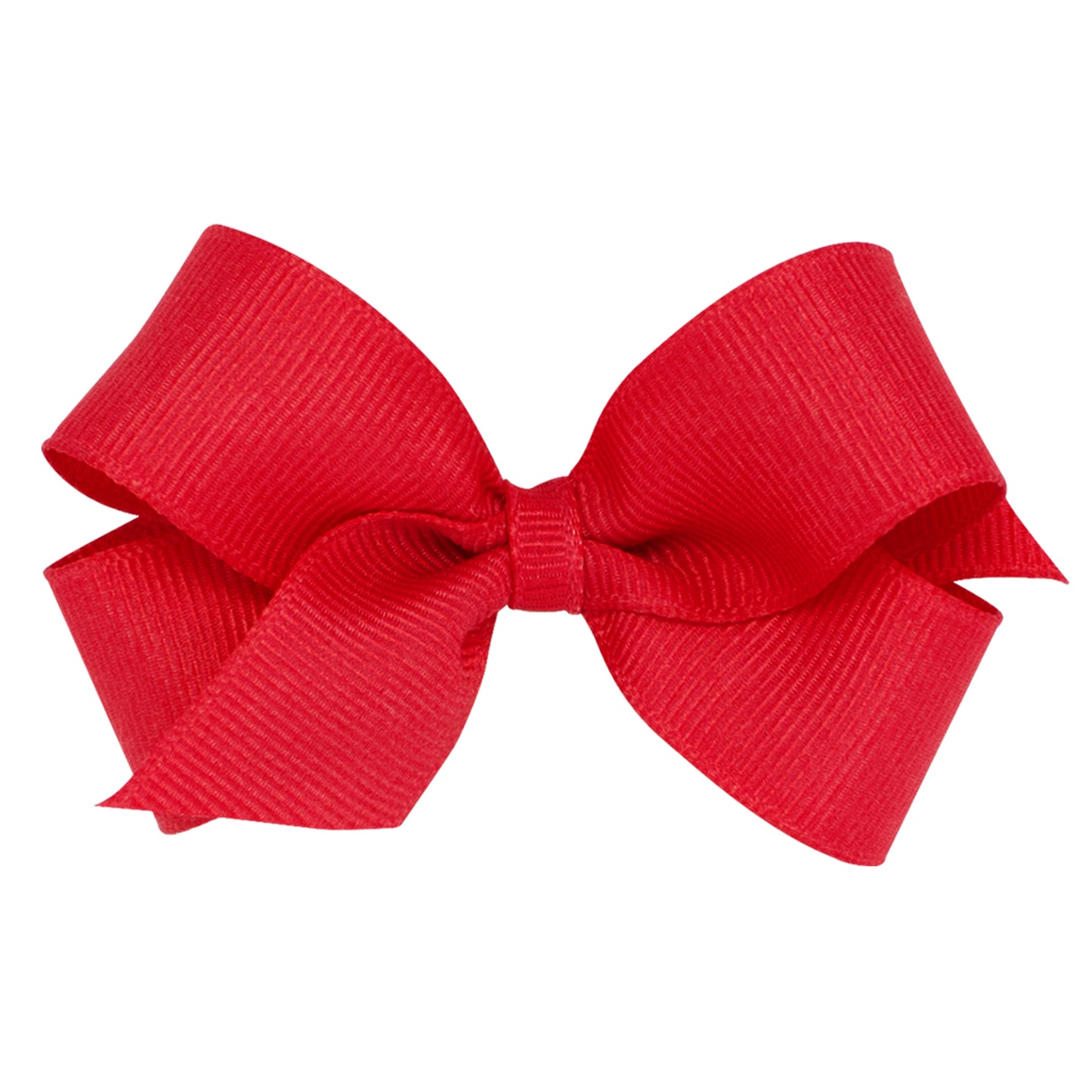 Wee Ones Bow Size Mini Grosgrain WHT  White Bows