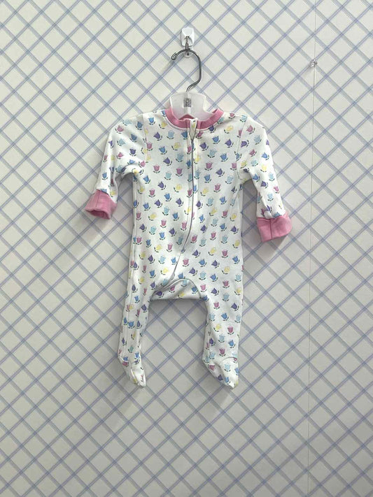 Blossoms Child Size Newborn Pajamas