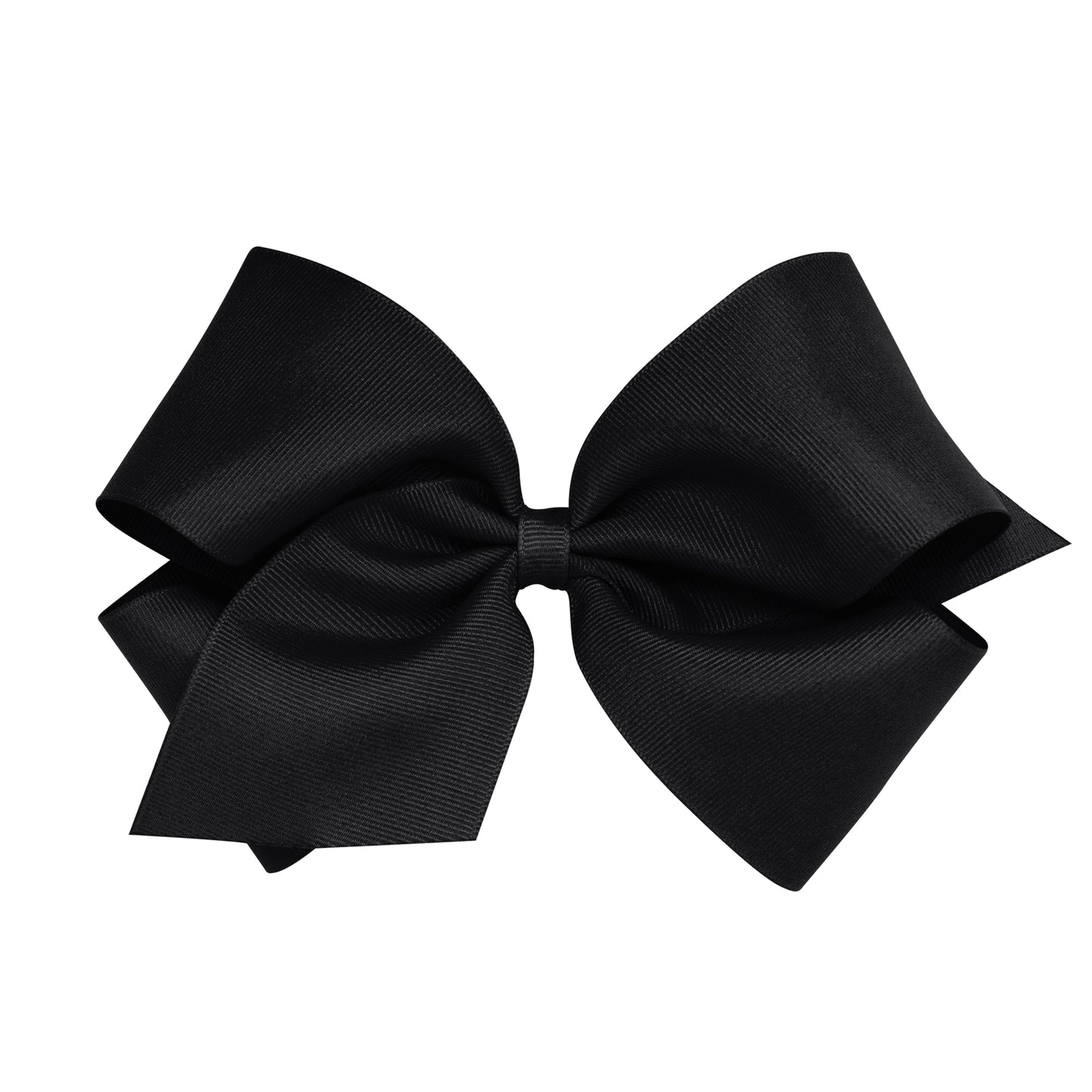 Wee Ones Bow Size King Grosgrain WHT  White Bows