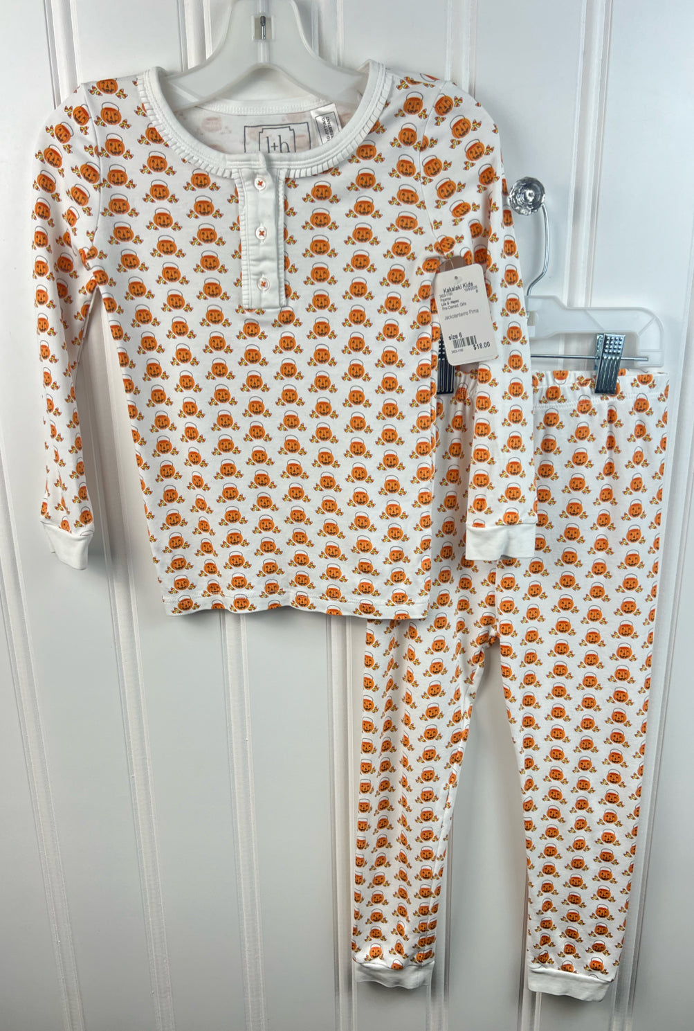 Lila &  Hayes Child Size 6 Pajamas