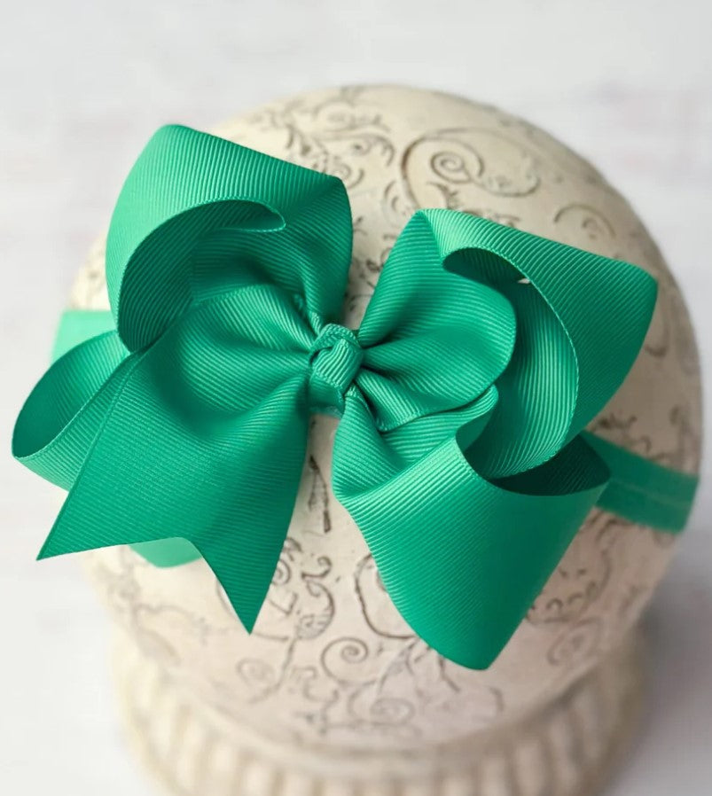 The Hair Bow Co. Emerald Bows