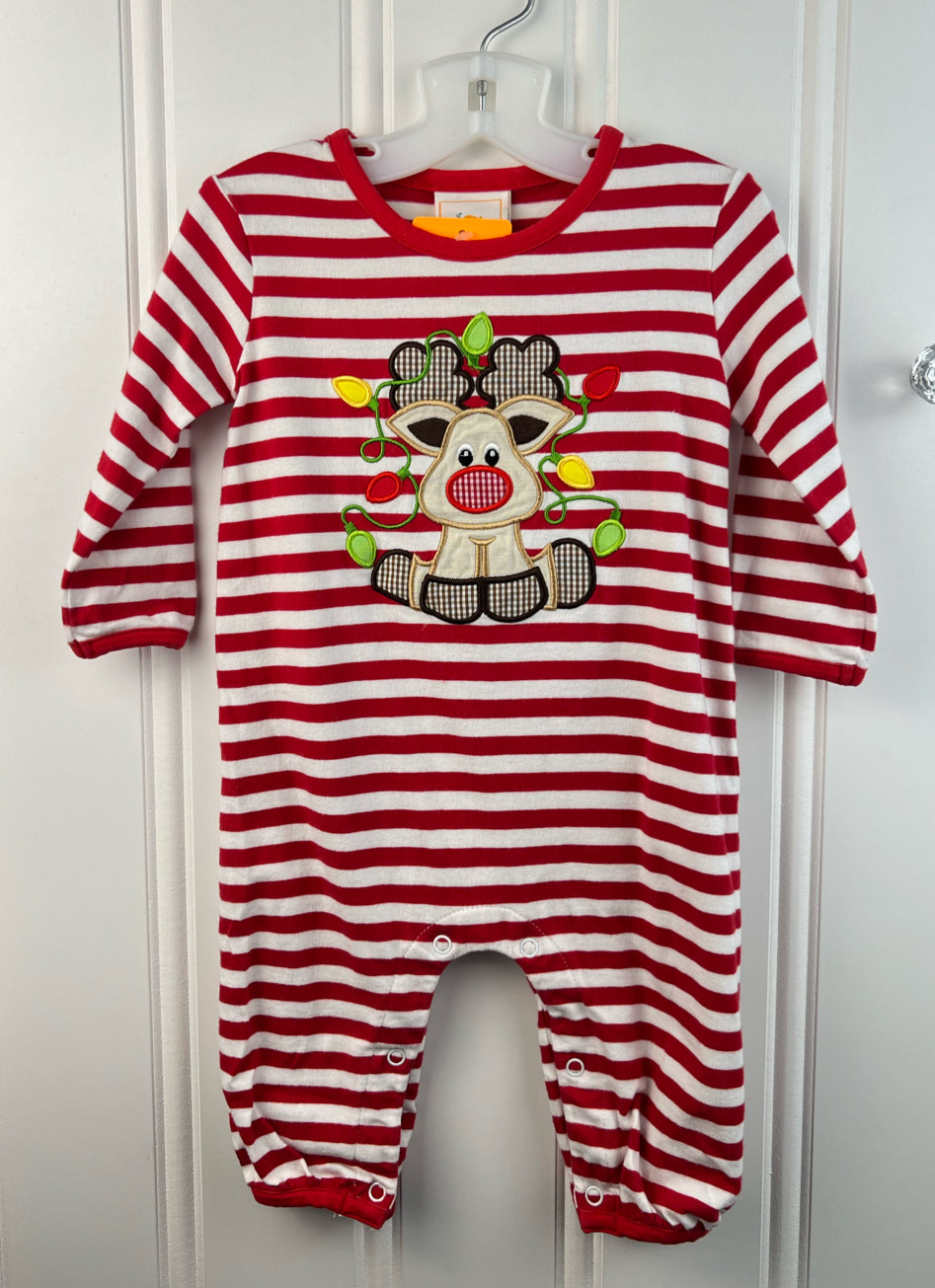 Stitchy Fish Child Size 3 Months Rompers