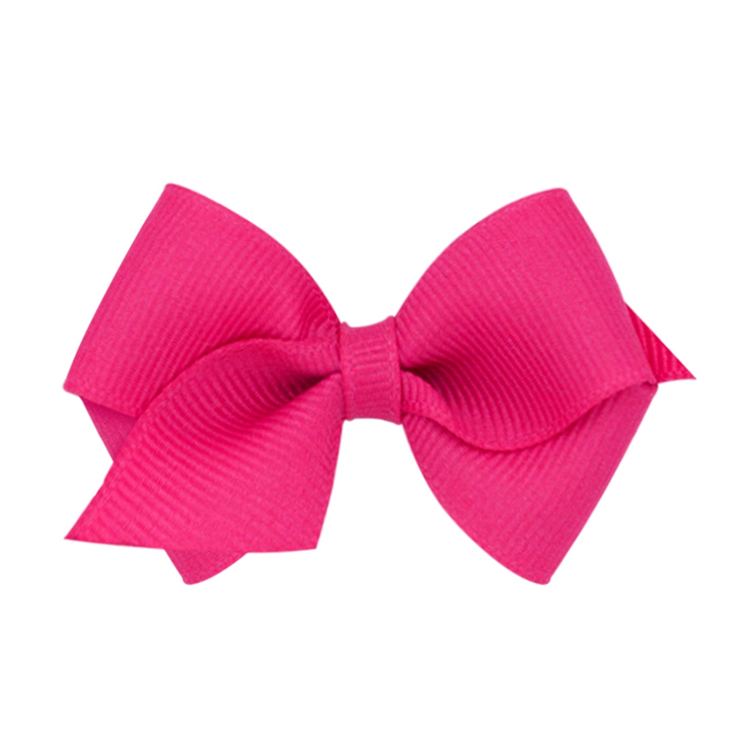 Wee Ones Bow Size Wee Grosgrain WHT  White Bows