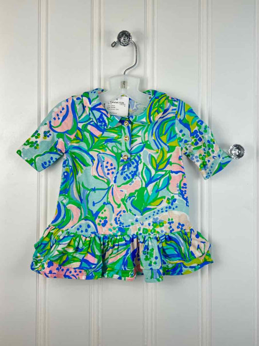 Lilly Pulitzer Child Size 3/6 months Short Sleeve
