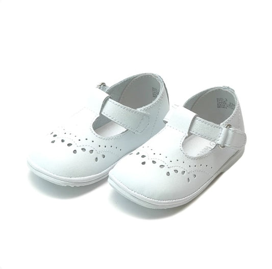 L'amour White Child Shoe Size 7 Mary Jane