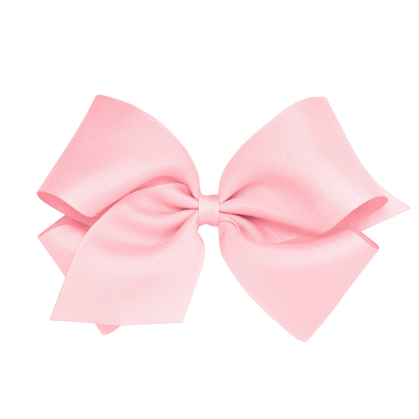 Wee Ones Bow Size King Grosgrain WHT  White Bows