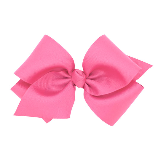 Wee Ones Bow Size Huge Grosgrain WHT  White Bows