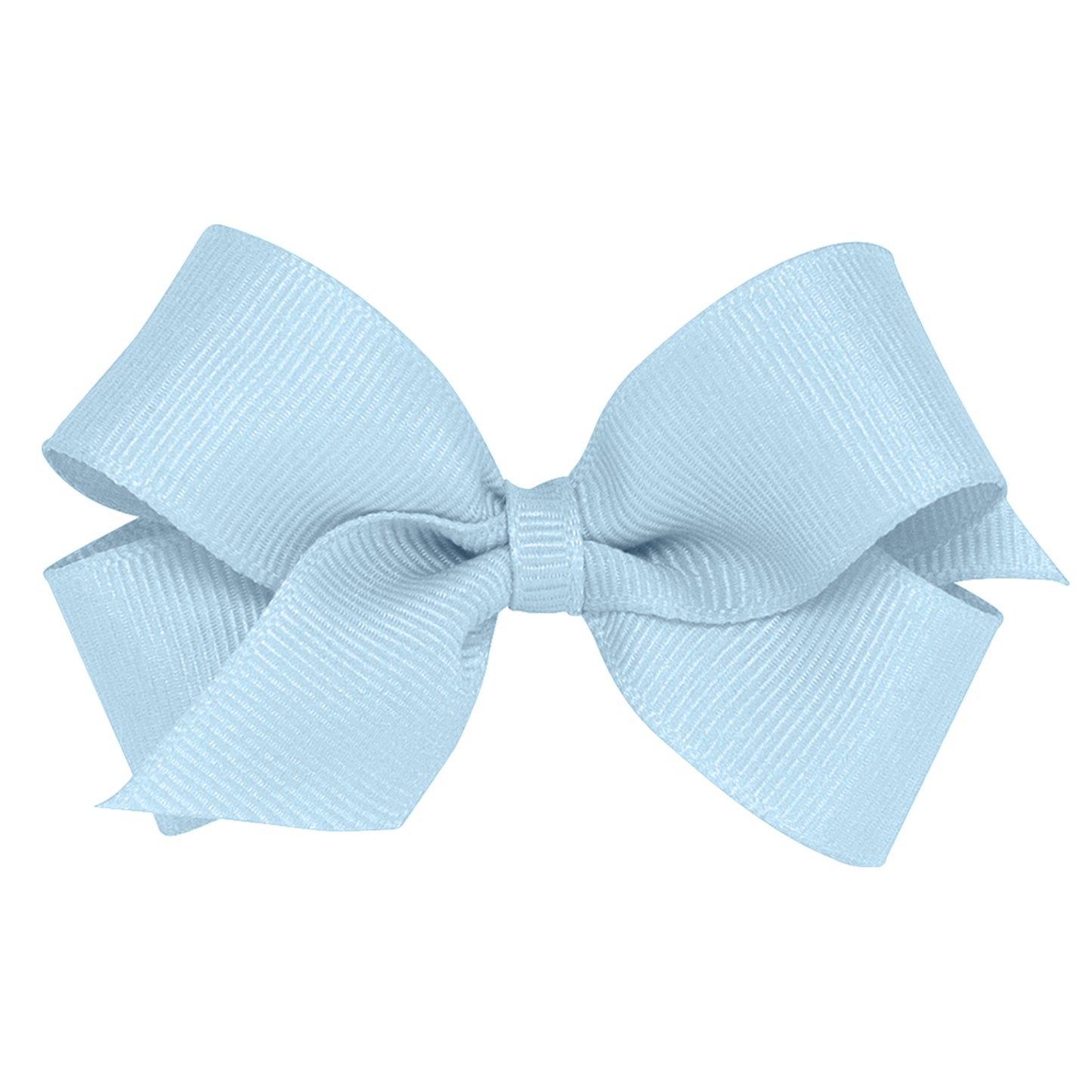 Wee Ones Bow Size Mini Grosgrain WHT  White Bows