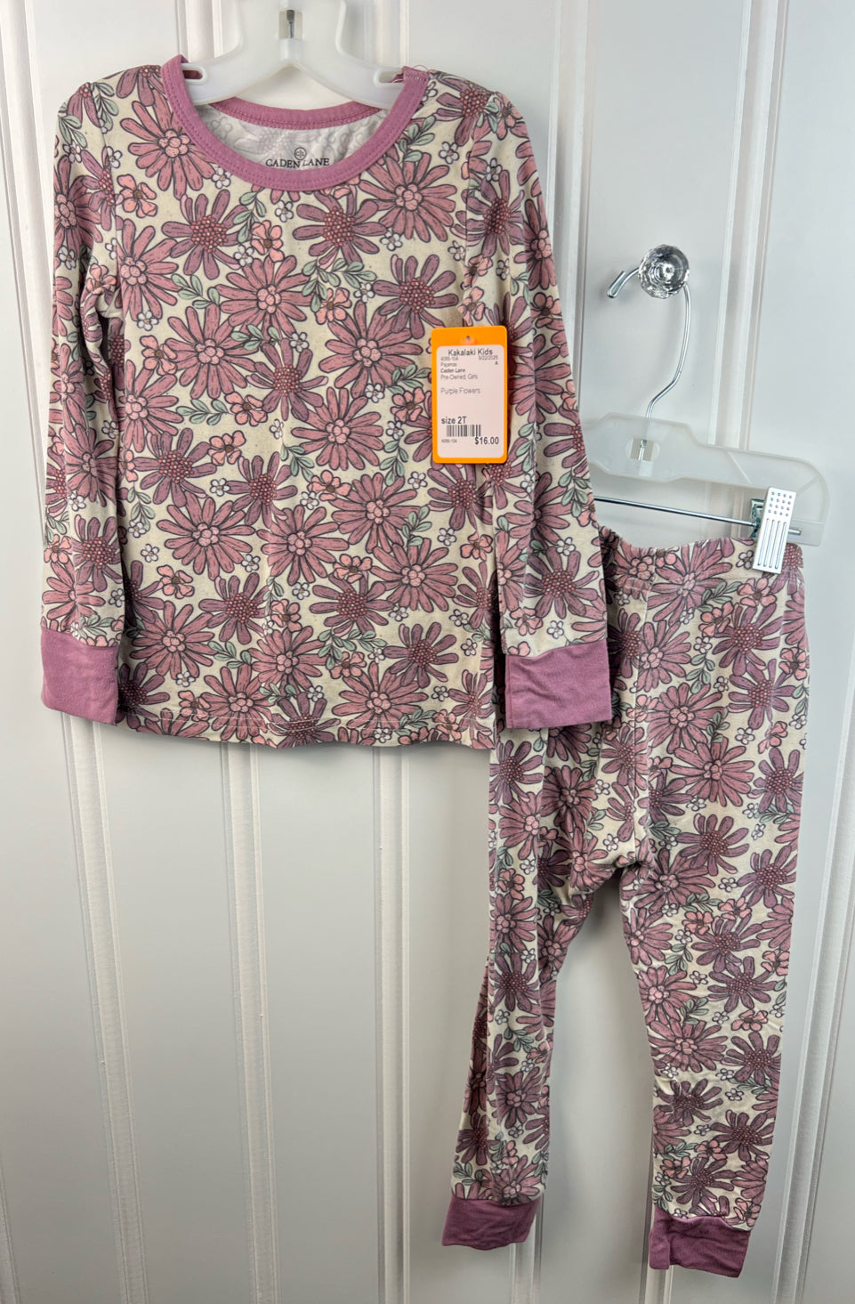 Caden Lane Child Size 2T Pajamas