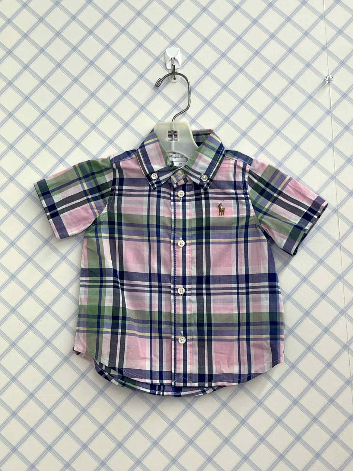 Ralph Lauren Child Size 6 Months Short Sleeve