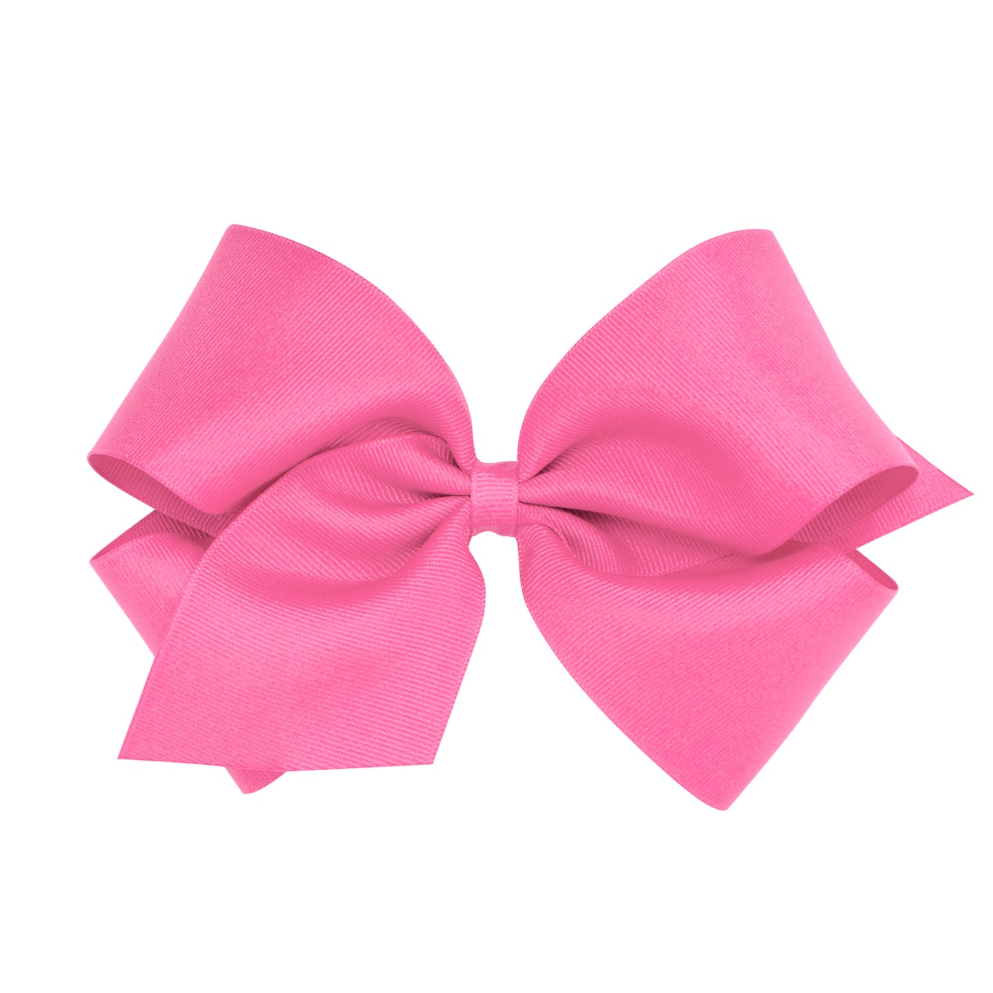 Wee Ones Bow Size King Grosgrain WHT  White Bows