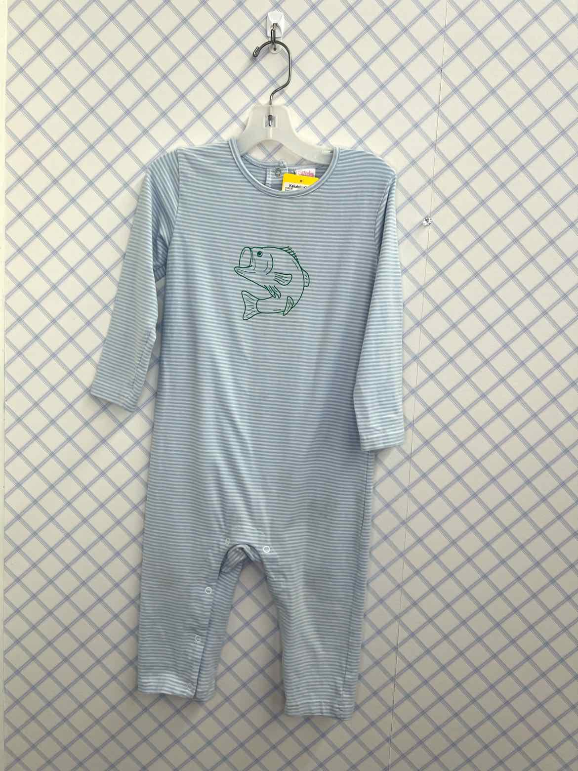Stitchy Fish Child Size 3T Rompers