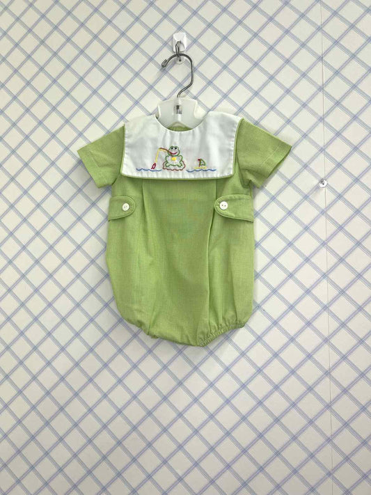Boutique-Applique Child Size 0/3 months Bubbles